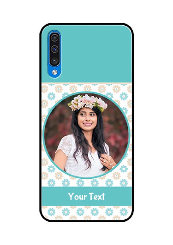 Samsung Galaxy A50s Custom Glass Mobile Case  - Beautiful Flowers Design