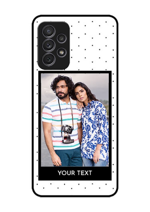 Galaxy A52 Photo Printing on Glass Case - Premium Design