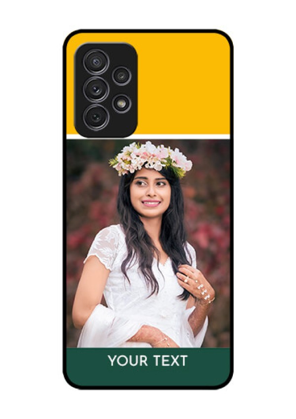 Galaxy A52s 5G Photo Printing on Glass Case - Love You Design