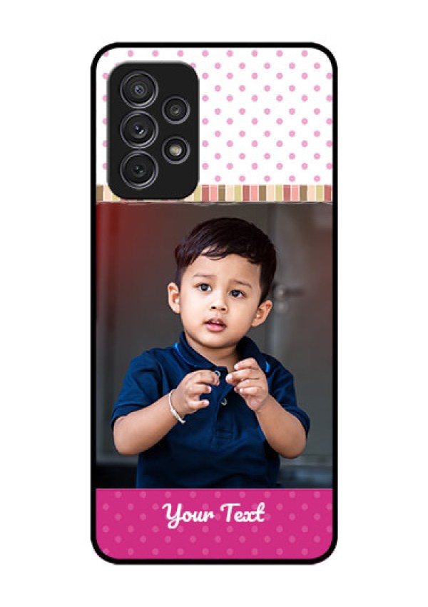 Galaxy A52s 5G Photo Printing on Glass Case - Cute Girls Cover Design
