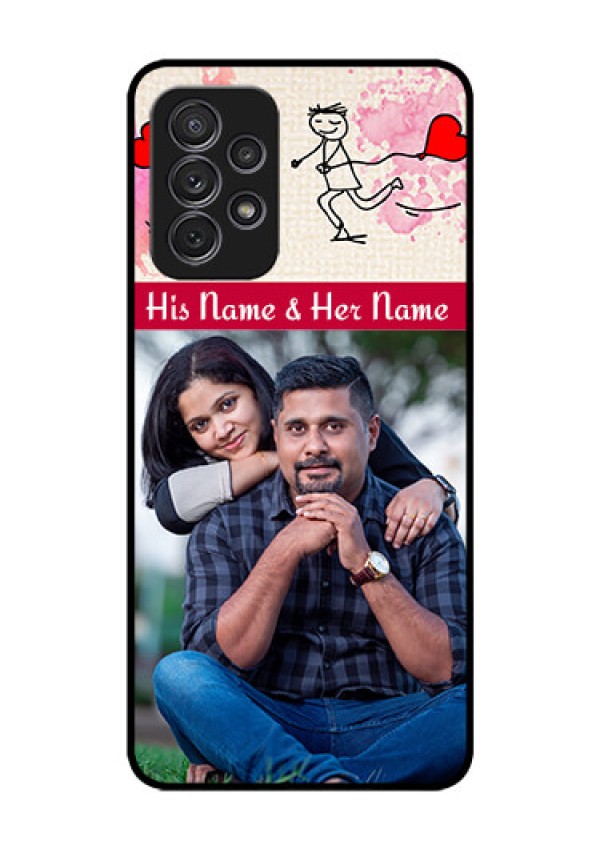 Galaxy A52s 5G Photo Printing on Glass Case - You and Me Case Design