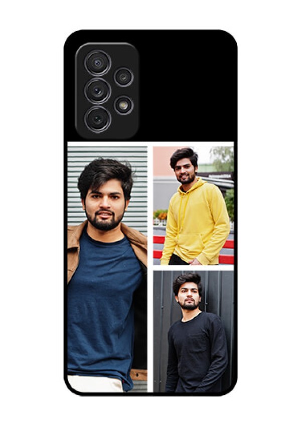 Galaxy A52s 5G Photo Printing on Glass Case - Upload Multiple Picture Design