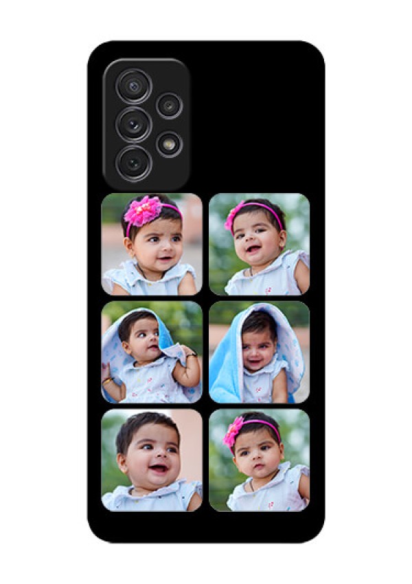 Galaxy A52s 5G Photo Printing on Glass Case - Multiple Pictures Design