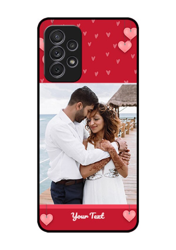 Galaxy A52s 5G Custom Glass Phone Case - Valentines Day Design