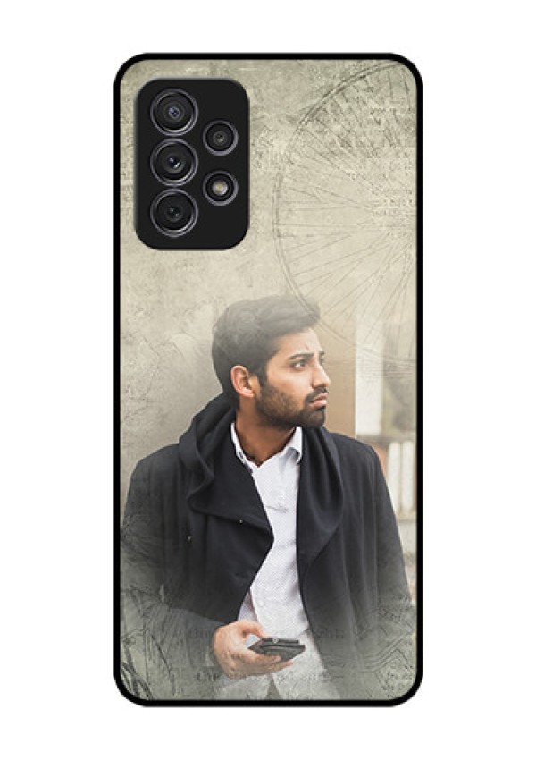 Galaxy A52s 5G Custom Glass Phone Case - with vintage design