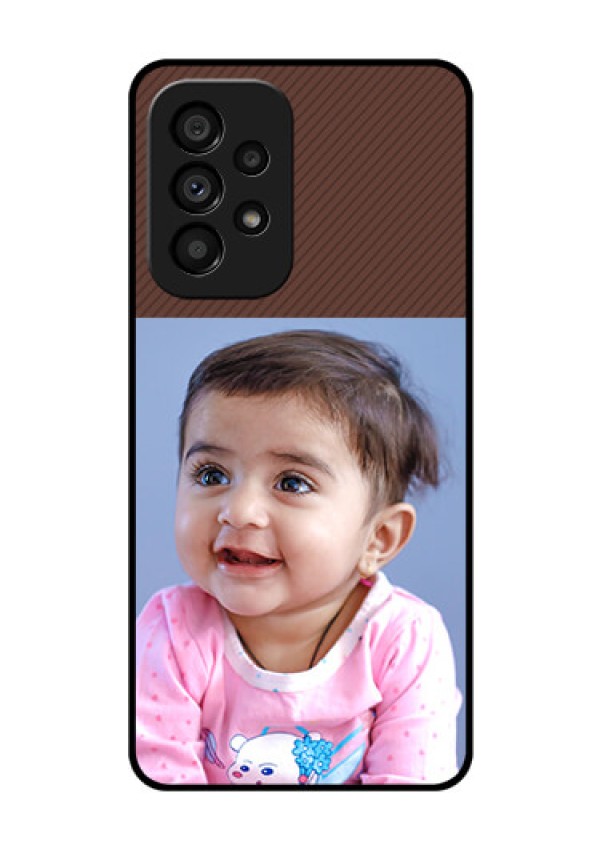 Galaxy A53 5G Custom Glass Mobile Case - Elegant Case Design