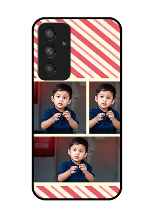 Galaxy A54 5G Personalized Glass Phone Case - Picture Upload Mobile Case Design