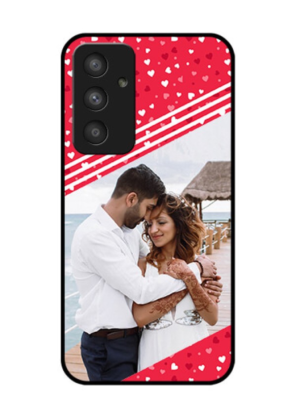 Galaxy A54 5G Custom Glass Mobile Case - Valentines Gift Design