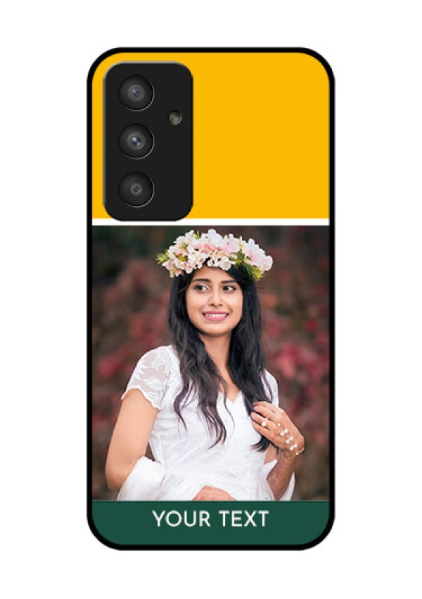 Galaxy A54 5G Photo Printing on Glass Case - Love You Design