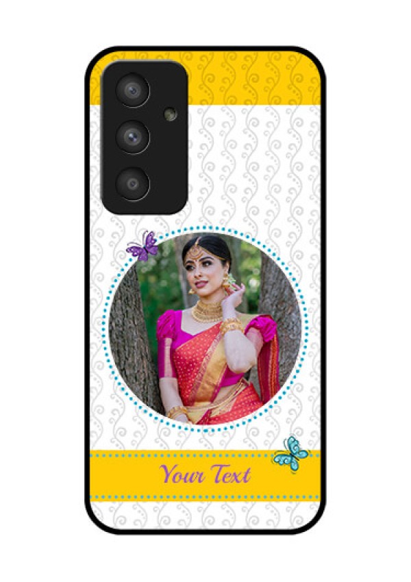 Galaxy A54 5G Custom Glass Mobile Case - Girls Premium Case Design