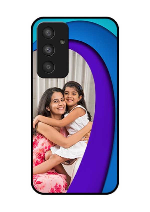 Galaxy A54 5G Photo Printing on Glass Case - Simple Pattern Design