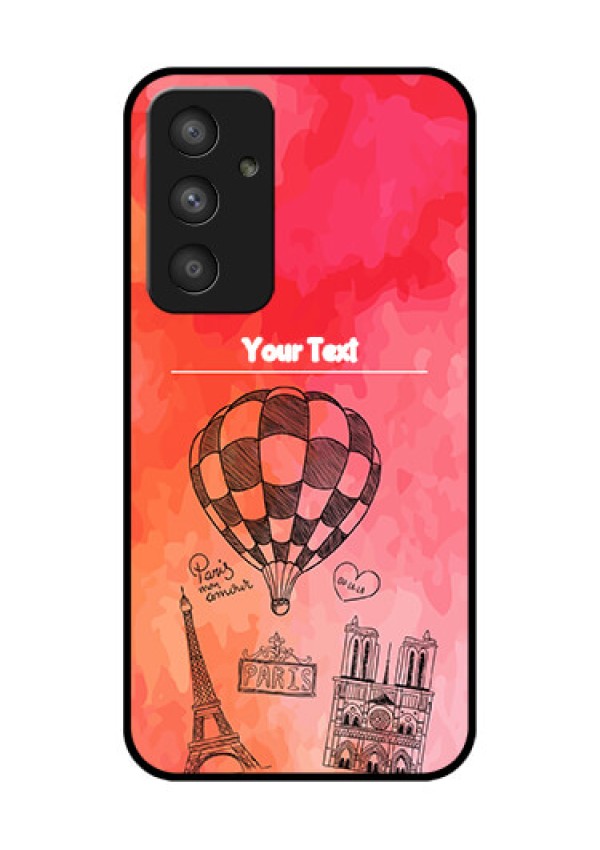 Galaxy A54 5G Custom Glass Phone Case - Paris Theme Design