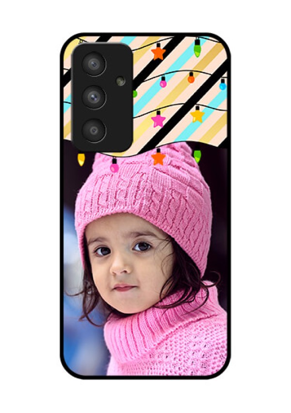 Galaxy A54 5G Custom Glass Mobile Case - Lights Hanging Design