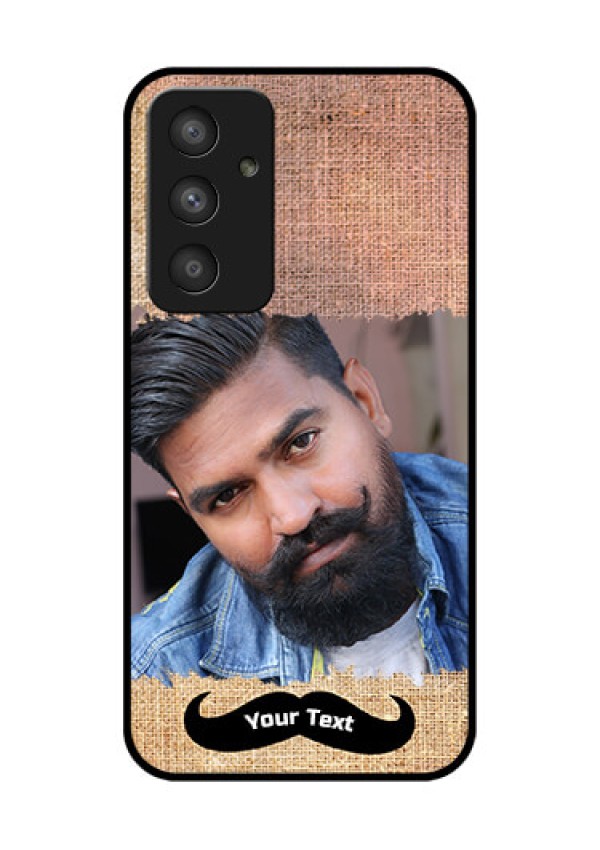 Galaxy A54 5G Personalized Glass Phone Case - with Texture Design