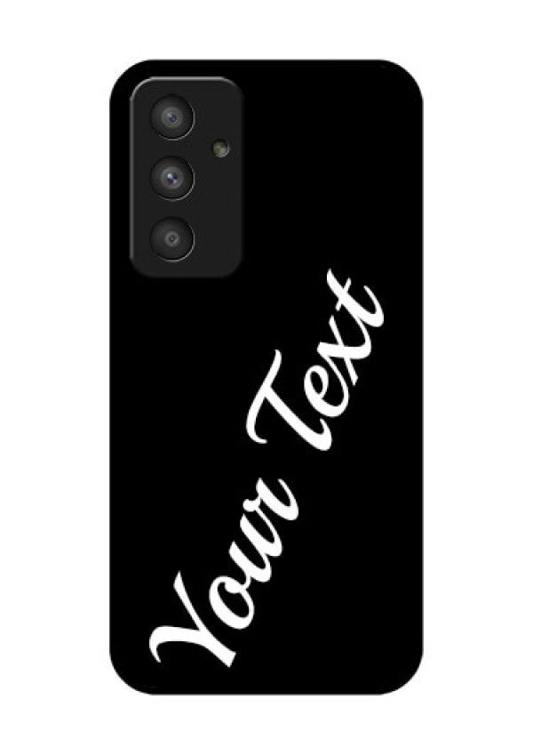 Galaxy A54 5G Custom Glass Mobile Cover with Your Name