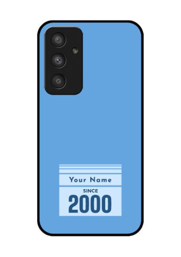 Galaxy A54 5G Custom Glass Mobile Case - Custom Year of birth Design