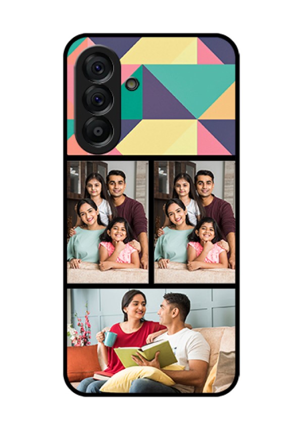Galaxy A56 5G Custom Glass Phone Case - Bulk Pic Upload Design