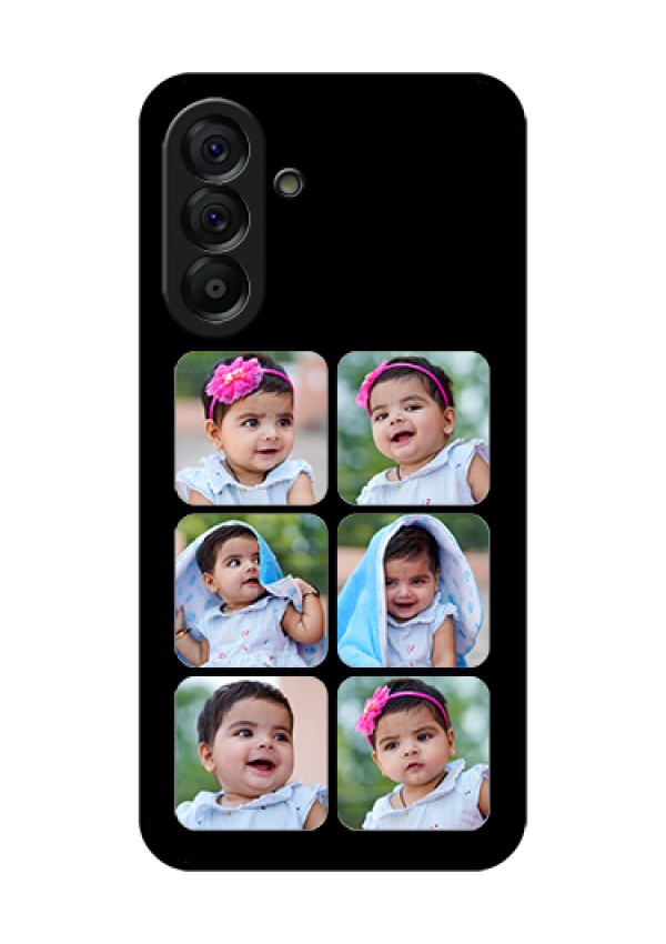 Galaxy A56 5G Custom Glass Phone Case - Multiple Pictures Design