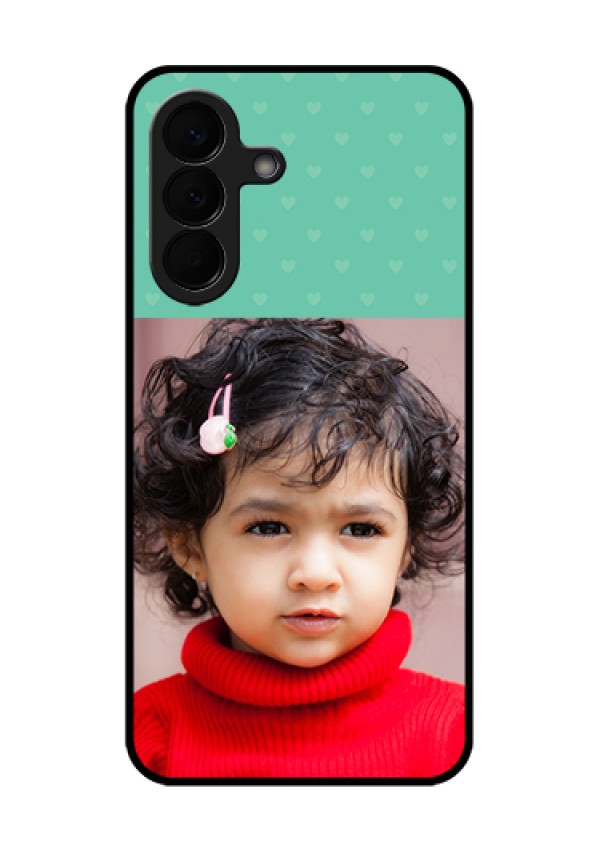 Samsung Galaxy A57 5G Custom Glass Phone Case - Lovers Picture Design