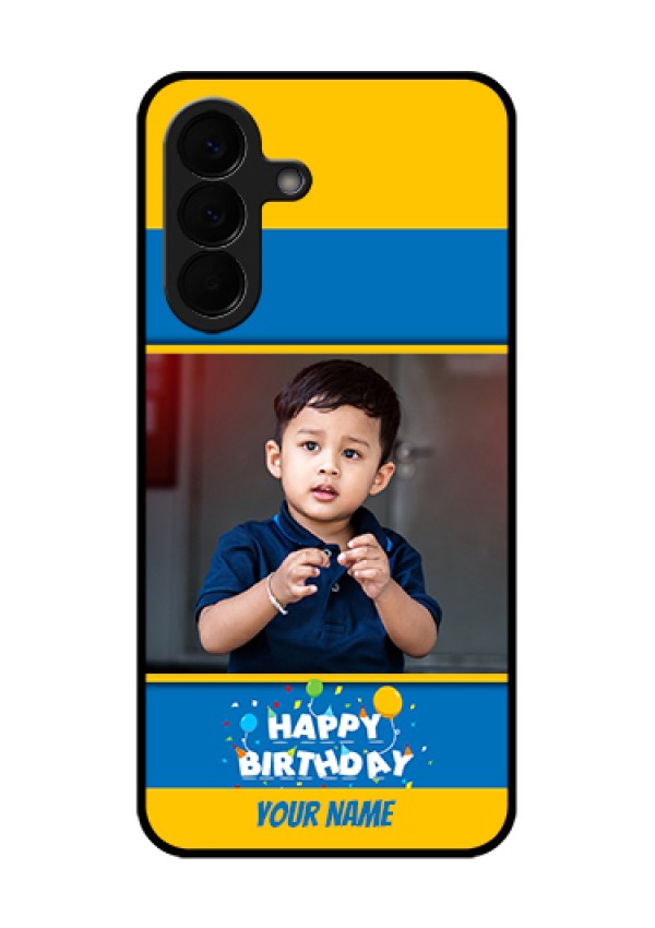 Samsung Galaxy A57 5G Custom Glass Phone Case - Birthday Wishes Design