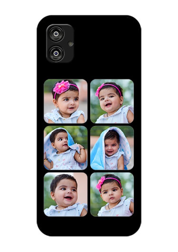 Samsung Galaxy F04 Photo Printing on Glass Case - Multiple Pictures Design