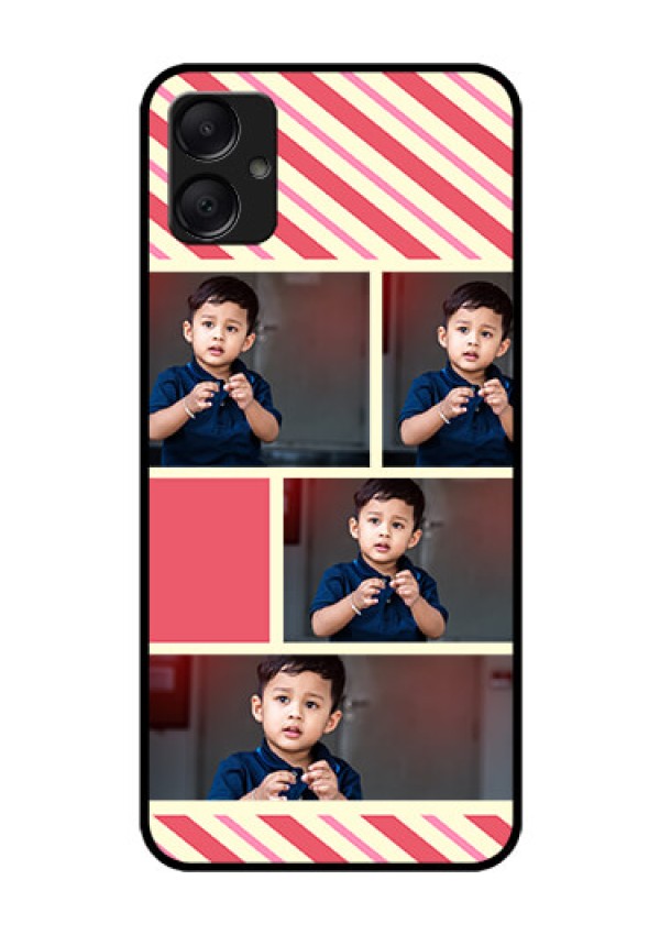 Galaxy F05 Custom Glass Phone Case - Picture Upload Mobile Case Design