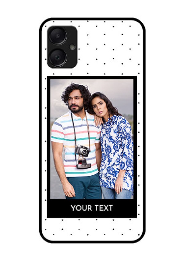 Galaxy F05 Custom Glass Phone Case - Premium Design