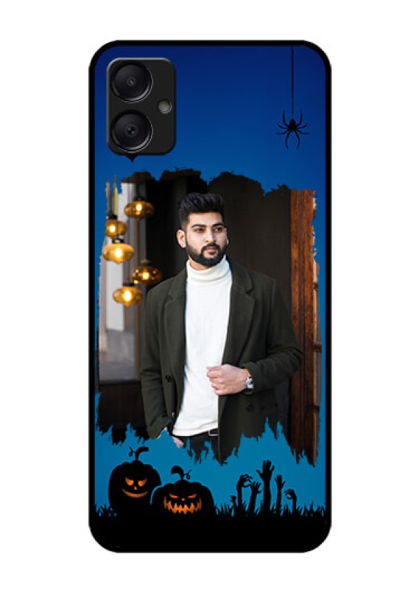 Galaxy F05 Custom Glass Phone Case - With Pro Halloween Design