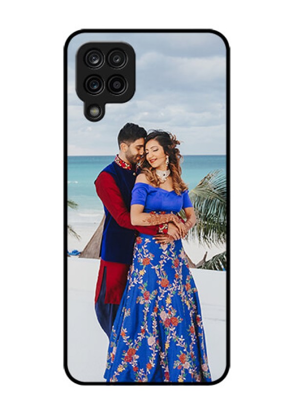 Galaxy F12 Photo Printing on Glass Case - Upload Full Picture Design