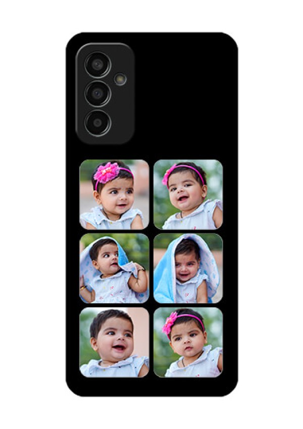 Galaxy F13 Photo Printing on Glass Case - Multiple Pictures Design