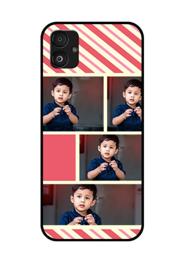Samsung Galaxy F14 5G Personalized Glass Phone Case - Picture Upload Mobile Case Design