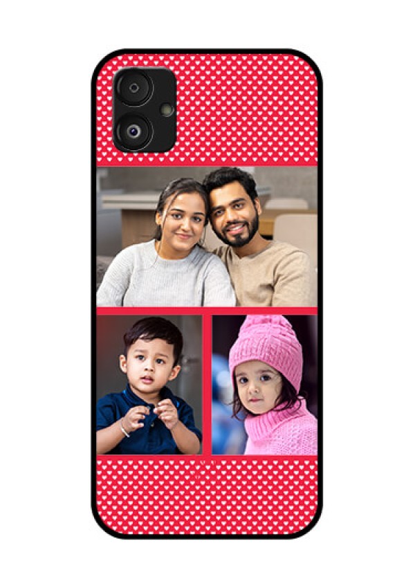 Samsung Galaxy F14 5G Personalized Glass Phone Case - Bulk Pic Upload Design