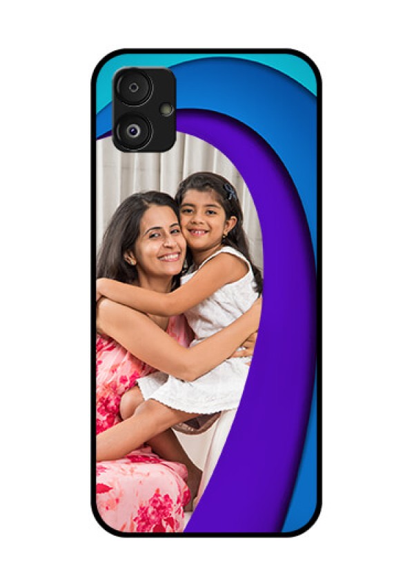 Samsung Galaxy F14 5G Photo Printing on Glass Case - Simple Pattern Design