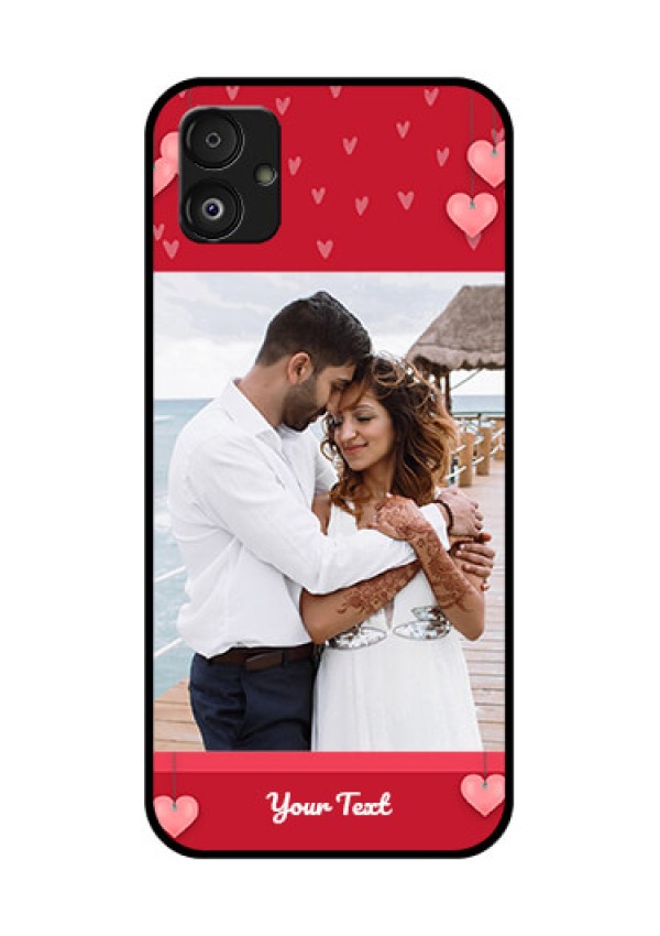 Samsung Galaxy F14 5G Custom Glass Phone Case - Valentines Day Design