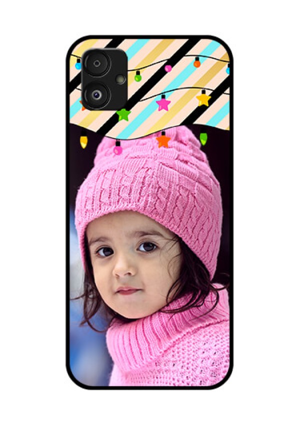 Samsung Galaxy F14 5G Custom Glass Mobile Case - Lights Hanging Design