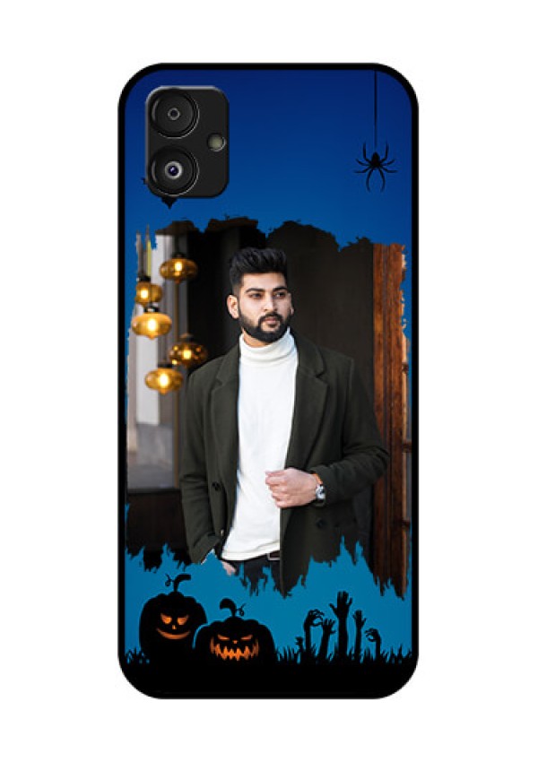 Samsung Galaxy F14 5G Photo Printing on Glass Case - with pro Halloween design