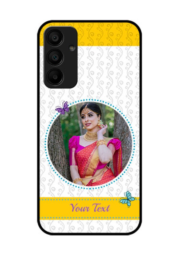 Galaxy F15 5G Custom Glass Phone Case - Girls Premium Case Design