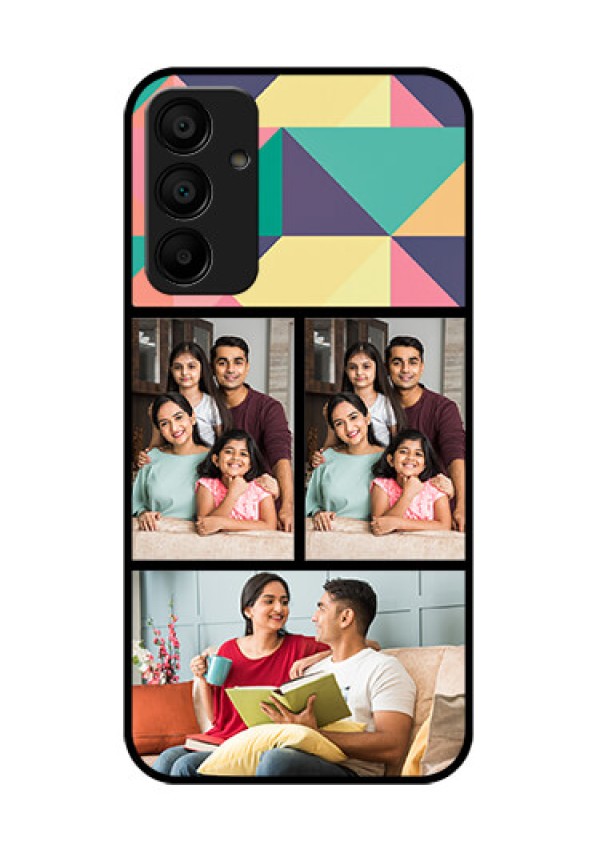 Galaxy F15 5G Custom Glass Phone Case - Bulk Pic Upload Design
