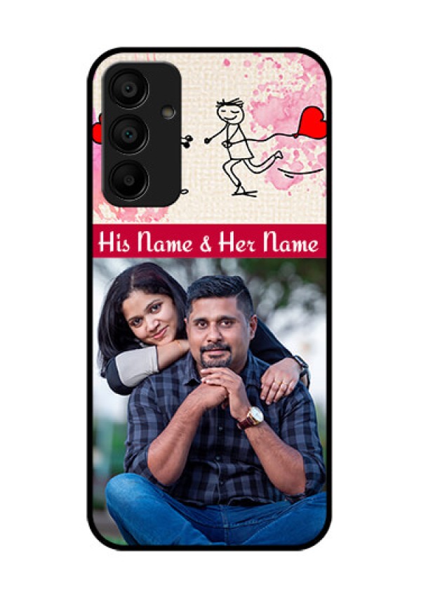 Galaxy F15 5G Custom Glass Phone Case - You And Me Case Design