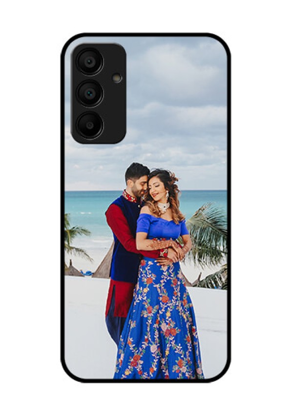 Galaxy F15 5G Custom Glass Phone Case - Upload Full Picture Design