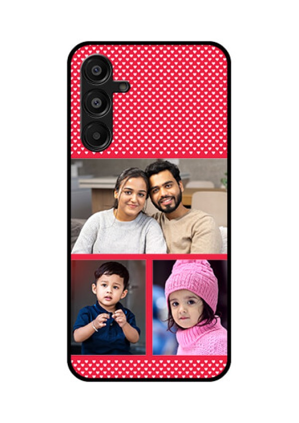 Galaxy F16 5G Custom Glass Phone Case - Bulk Photo Upload Design