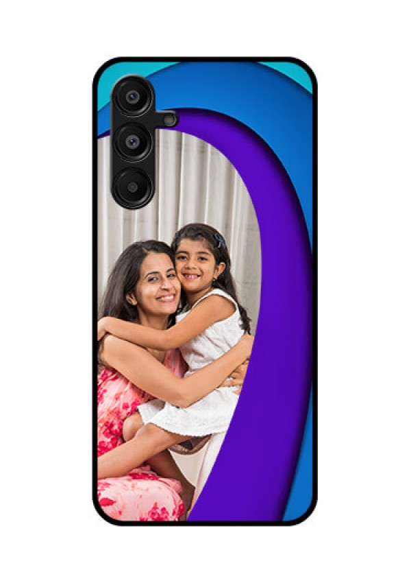 Galaxy F16 5G Custom Glass Phone Case - Simple Pattern Design