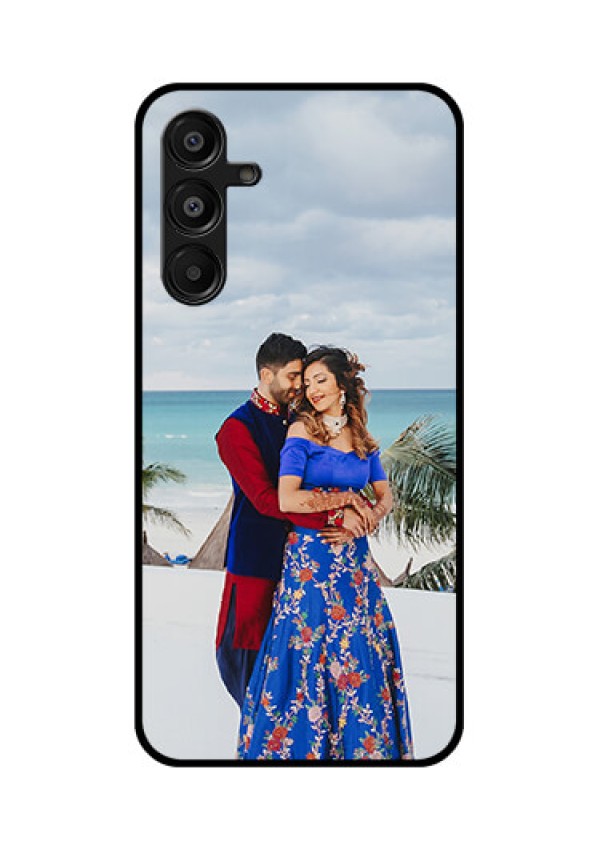 Galaxy F16 5G Custom Glass Phone Case - Upload Full Picture Design