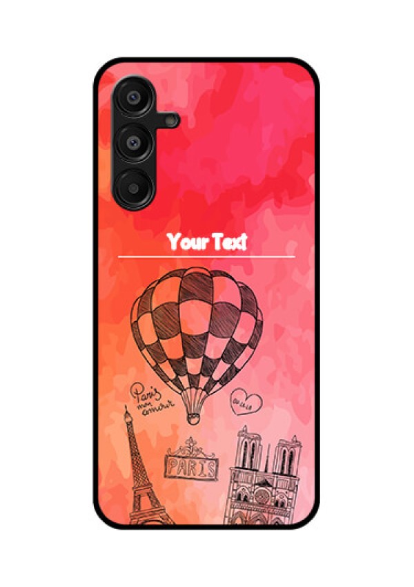 Galaxy F16 5G Custom Glass Phone Case - Paris Theme Design