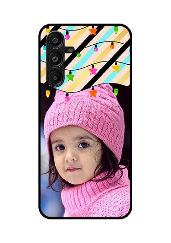 Galaxy F16 5G Custom Glass Phone Case - Lights Hanging Design