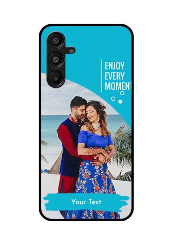 Galaxy F16 5G Custom Glass Phone Case - Happy Moment Design