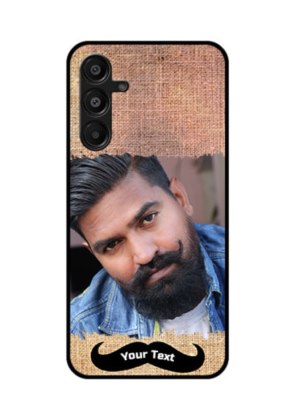 Galaxy F16 5G Custom Glass Phone Case - With Texture Design