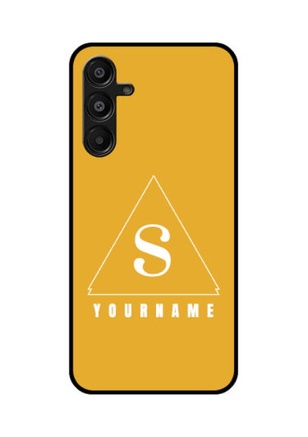 Galaxy F16 5G Custom Glass Phone Case - Simple Triangle Design
