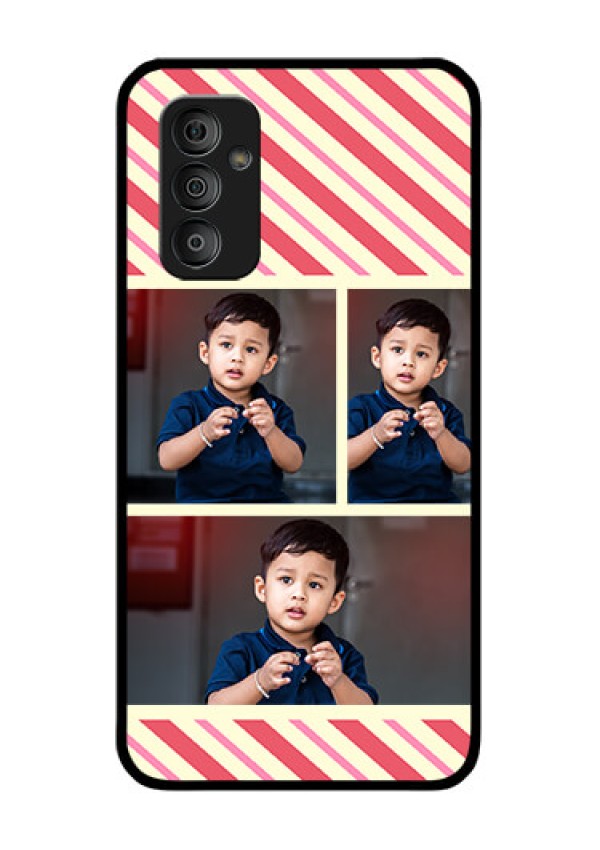 Galaxy F23 5G Personalized Glass Phone Case - Picture Upload Mobile Case Design