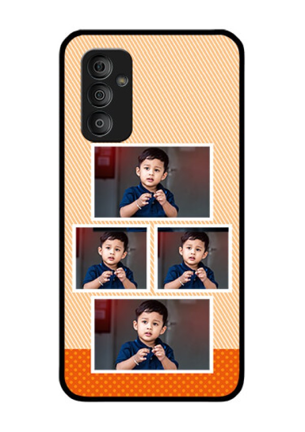Galaxy F23 5G Photo Printing on Glass Case - Bulk Photos Upload Design